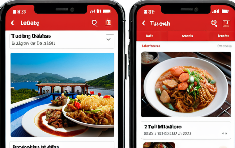 **Mobile-friendly website design:** A visually appealing screenshot of a modern, responsive website on a smartphone. Focus on a clean layout, easy navigation, large touch-friendly buttons, and fast loading speed. Feature elements related to a popular Turkish subject like travel or food. (Avoid Korean references)