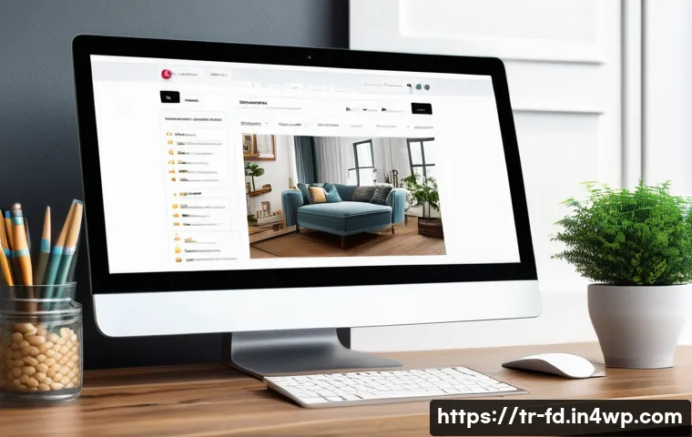 구조화 데이터 활용과 SEO 전략 - A modern Turkish e-commerce website product page displayed on a high-resolution computer screen, sho...